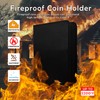 Fireproof Coin Collection Book Holder for Collectors,400 Pockets Fireproof Coin