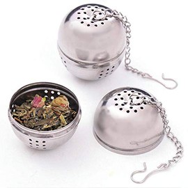 Happy Sales Loose Tea Leaf Stainless steel Tea Strainer Infuser Ball 1.75-Inch