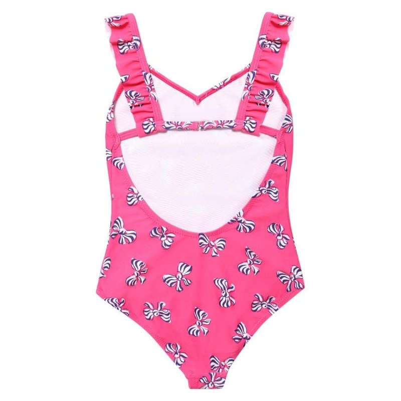 La-V Girls Swimming Costume, pink