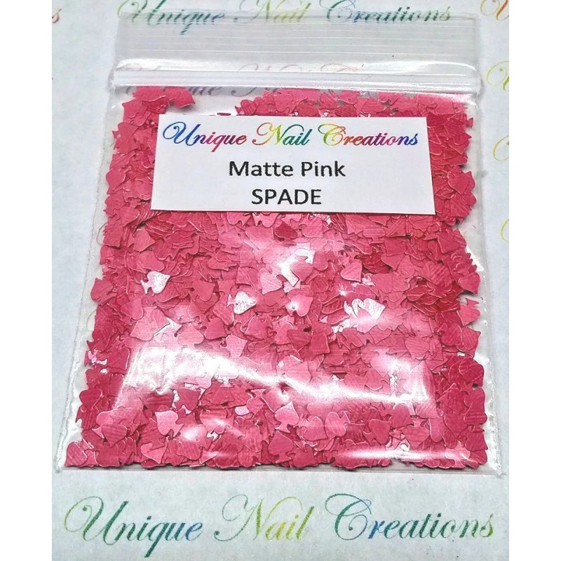 Unique Nail Creations CLUB & SPADE Shape~U CHOOSE~Nail•Ac - Matte