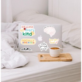 Rainbow Mandala Vinyl Decal Sticker Water Bottle Phone Laptop Sticker