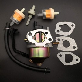 New Carburetor Assembly Compatible with RYOBI RY903600 212cc 3600 4500 Watt Gas Generator Carb with gaskets