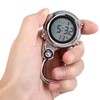 Multi-Purpose Carabiner Watch with Compass for Outdoor Climbing Hiking and