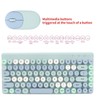 Wireless Keyboard Mouse Combo 2.4GHz Wireless Mouse 86 Keys Colorful