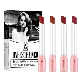L Kits De Pintalabios Mate Lana Del Rey De 4 Colores, 24