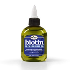Difeel Aceite para el cabello con biotina premium 2.5 oz.