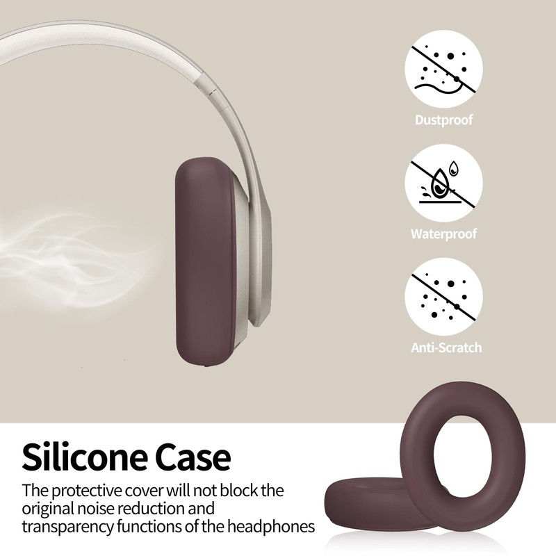 Silicone Case Compatible with Beats Studio Pro, Silicone Ear Pads