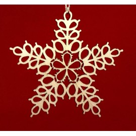 SNOWFLAKE CHRISTMAS ORNAMENT (90-41)