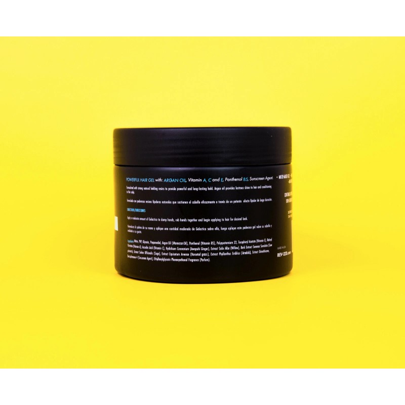 Rev320 Gelactica Gel 16.oz Hair Gel Organic Ingredients Water Base