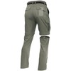 Mens Hiking Convertible Pants Zip Off Quick Dry Lightweight Fishing