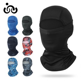 Cross-border Popular Outdoor Sports Sun Protection Balaclava Mask - Flying Tiger Style Atfh-N-Mc-11 Square White + Average Size 3ea