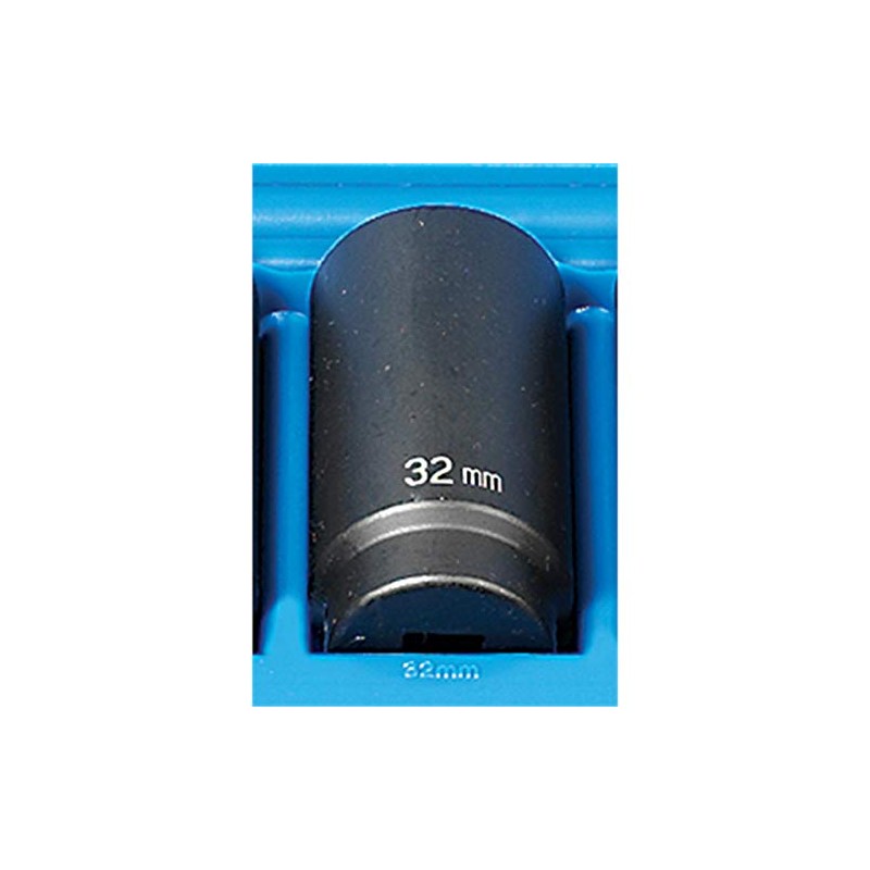 Grey Pneumatic (2132MD) 1/2" Drive x 32mm Deep 12-Point Socket