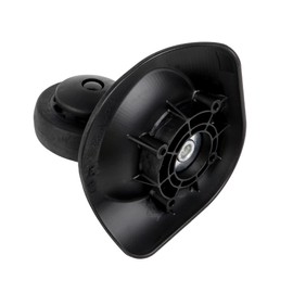 2 Pair Replacement Wheels for Luggage 360 Swivel Dual Suitcase Casters Roller Black (W187)