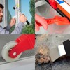 DEFIYEAR 4PCS Window Glazing Tools Set, Multi-Functional Glazing Hammer, Glazing