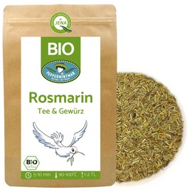 Organic Rosemary, Oily, Germ Reduced, Cut, Tea, Spice, Decoction for Beautiful Hair, Best Organic Leaves, Quality by PeppermintMan (80 grams)