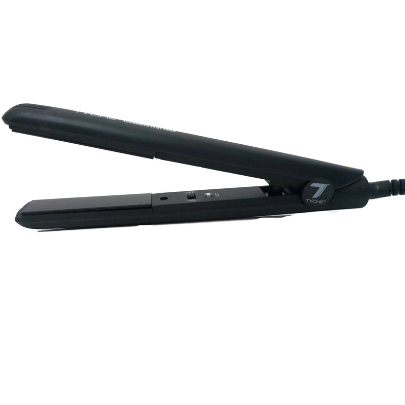 Tyche Black 1" Ceramic Flat Iron #TB-1.0