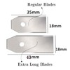 Green Piece Robotic Mower Blades (30 Pack) – Extra Long