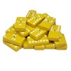 Marion Domino Double Six 6 Yellow with White Dots Jumbo