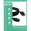 FITE ON AC Power Cord Compatible with DeerRun Walking Pad
