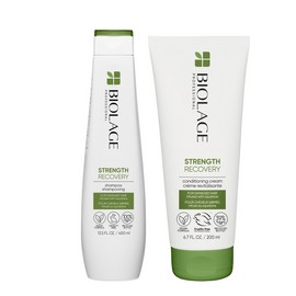 Biolage Strength Recovery Shampoo and Conditioning Cream Duo Bundle