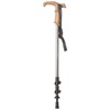 TREKMATES Wanderer Lock Walking Pole Single ONE SIZE ASPHALT