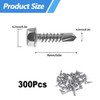 Pack of 300 Self-Tapping Screws M4.2 x 16 mm 410