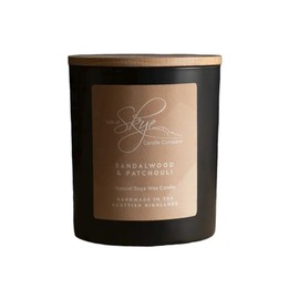 Isle of Skye Candle Company Large Sandalwood & Patchouli by Isle of Skye Candle Company, Beige