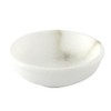 Incense Bowl Soapstone White - Natural & Handmade for Incense