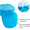 Dental Case Denture Box with Flushable Basket Solid Orthodontic Retainer