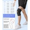 ZEAMO Knee Support with Patella Gel Pads for Men and
