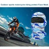 JUSDIQIR Ski Mask Balaclava Face Mask Windproof Cycle Cap Sun
