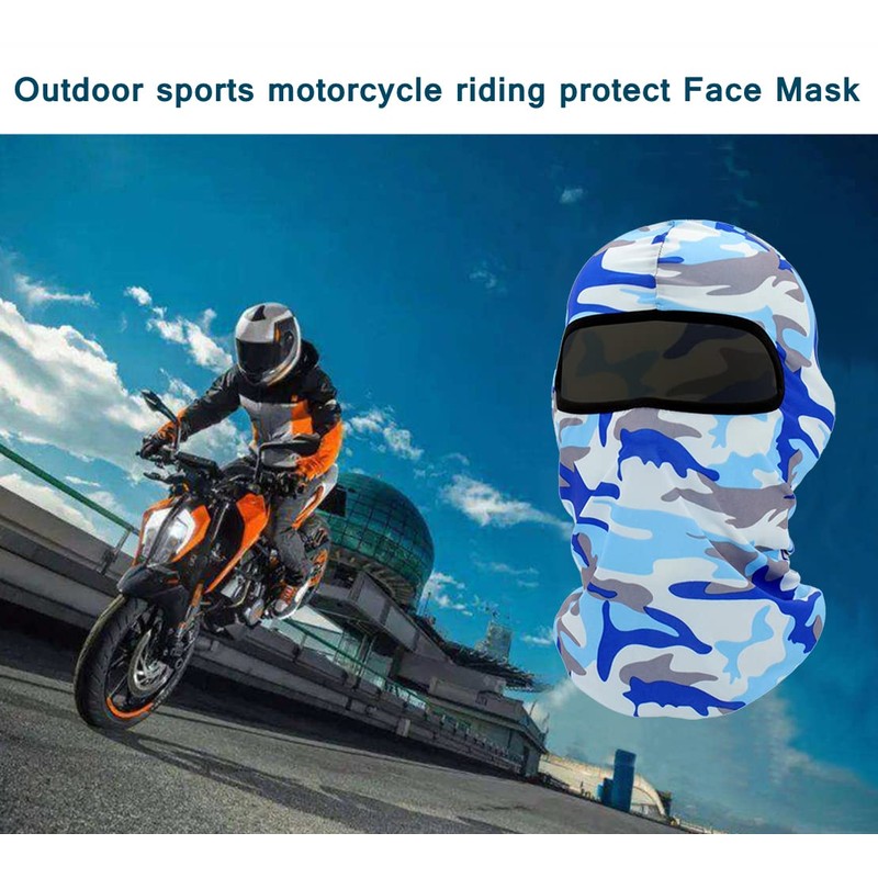 JUSDIQIR Ski Mask Balaclava Face Mask Windproof Cycle Cap Sun