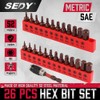 Premium 25-Piece Allen Key Drill Bit Set - Durable Allen