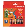 Stabilo Woody 88062 Multitalent Pencils 3-in-1 Pack of 6 in