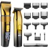 Hatteker Profi Haarschneidemaschine Set Haarschneider Pflegesets Barttrimmer Bartschneider Herren T-förmiger