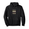 Vintage Myoma, Pennsylvania Repeating Text Pullover Hoodie