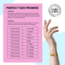 MackandRex | Nineteen Seventy - TILA Bead Bracelet Stack of 3 (6.25 Inches - S)