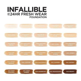 Maquillaje L'oreal Paris Infalible Hasta 24 Horas Fresh Wear Tono 400 Pearl