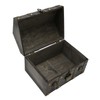 Wooden Treasure Chest Boxes Hand Crafted Vintage Wooden Box with