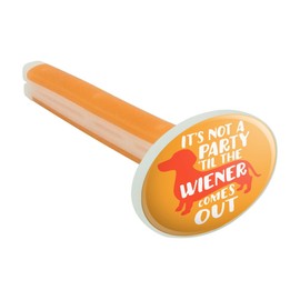 It's Not a Party til Wiener Comes Out Dachshund Dog Funny Car Air Freshener Vent Clip