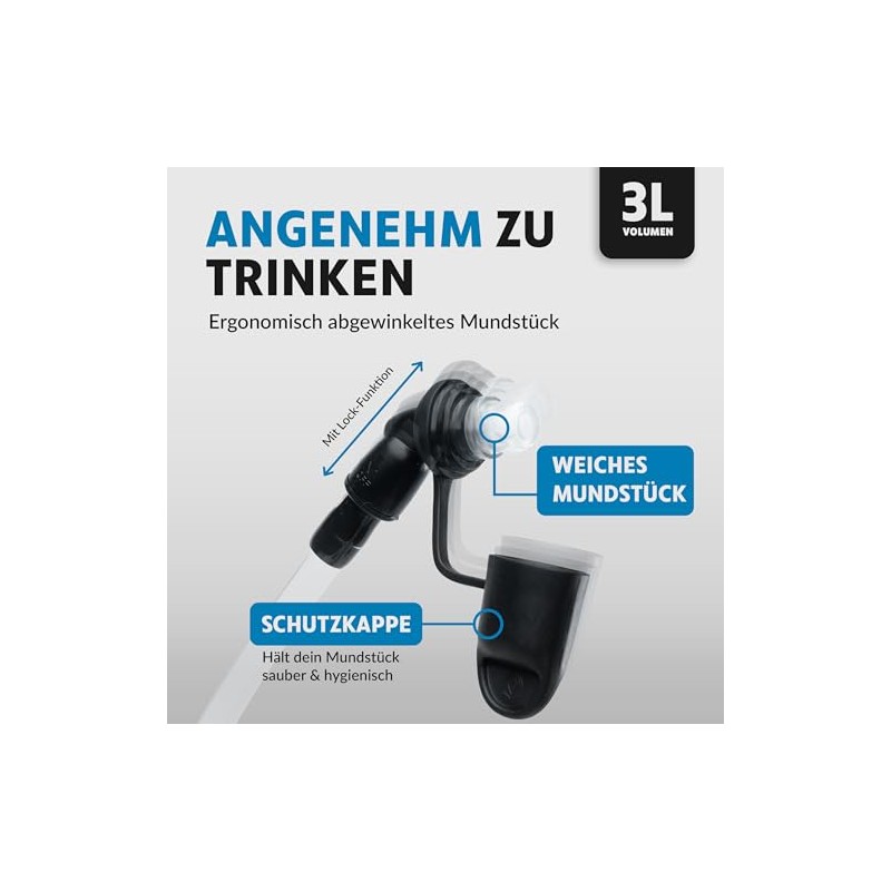 Terra Peak Premium Hydration Bladder 2L or 3L Including 2