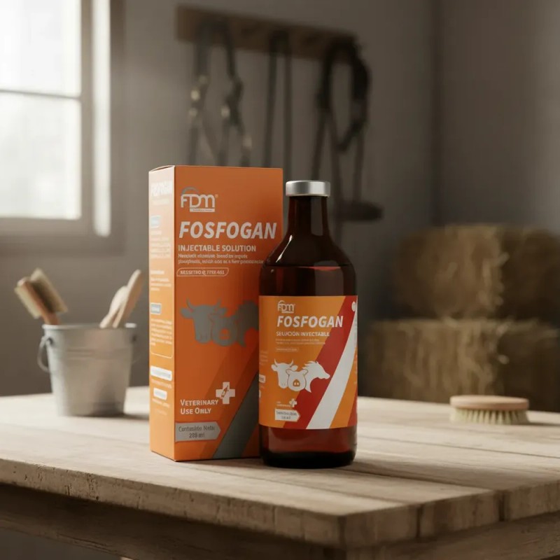 Fosfogan 250ml Estimulante Hepatico Reconstituyente Animal