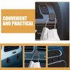 TOPPERFUN 30 Pcs Car Hooks Stick on Mini Adhesive Hooks