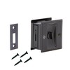 SUNTAI Privacy Sliding Door Lock with Pull, Solid Brass Pocket