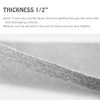 OHOCO Wool Pressing Mat for Quilting - 9" x 9"