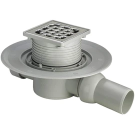 Viega Advantix 4935.1 557119 Bath Outflow Plug with Cover 100 x 100 mm