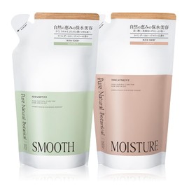 Pure Natural Botanical Smooth Care Shampoo & Moist Rich Treatment Refill Set
