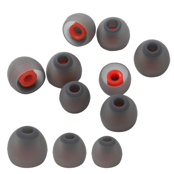 Cozy Inviting 9 Paar Ersatz Silikon Ohrstöpsel, rutschfeste Ersatz-Ohrstöpsel, Aufsatz