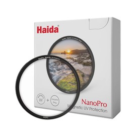 Haida NanoPro Waterproof Scratch Resistant Magnetic UV Filter Protection Multi-Coated Ultraviolet Filter with Adapter Ring (72MM)