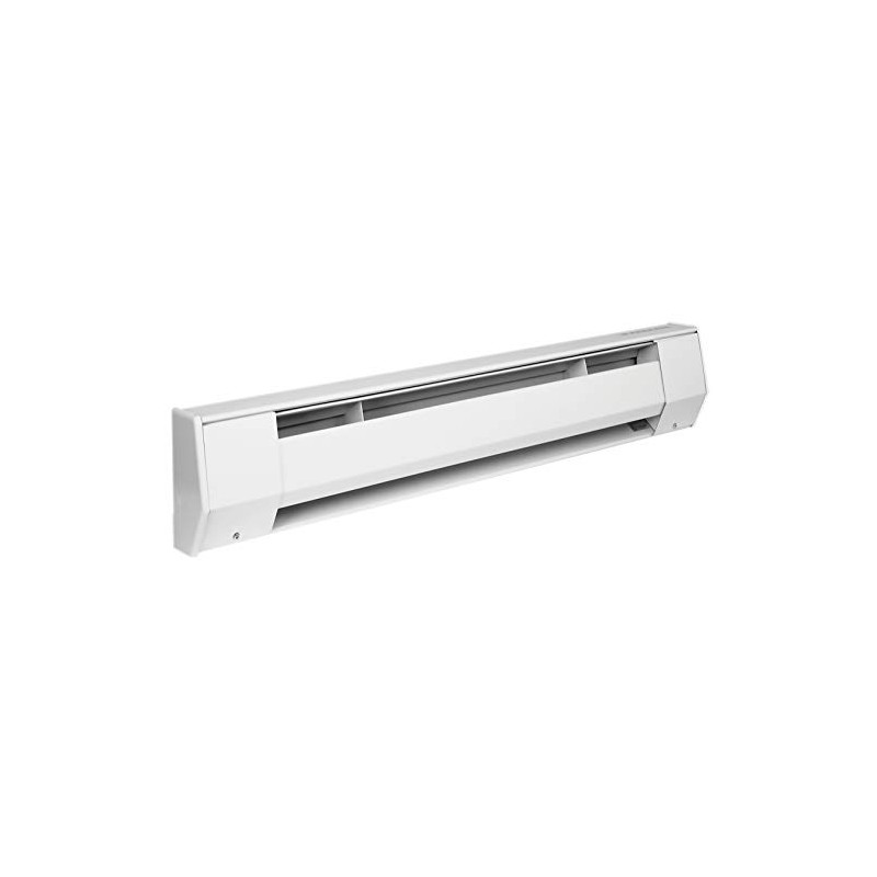 KING 2K1205BW K Series Baseboard Heater, 27" / 500W /